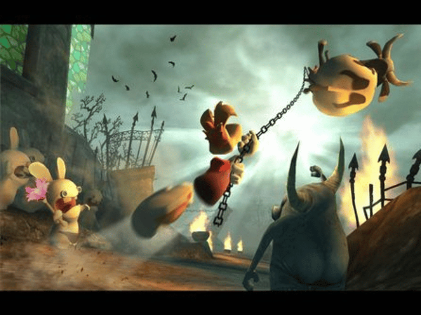 Rayman Raving Rabbids screenshot