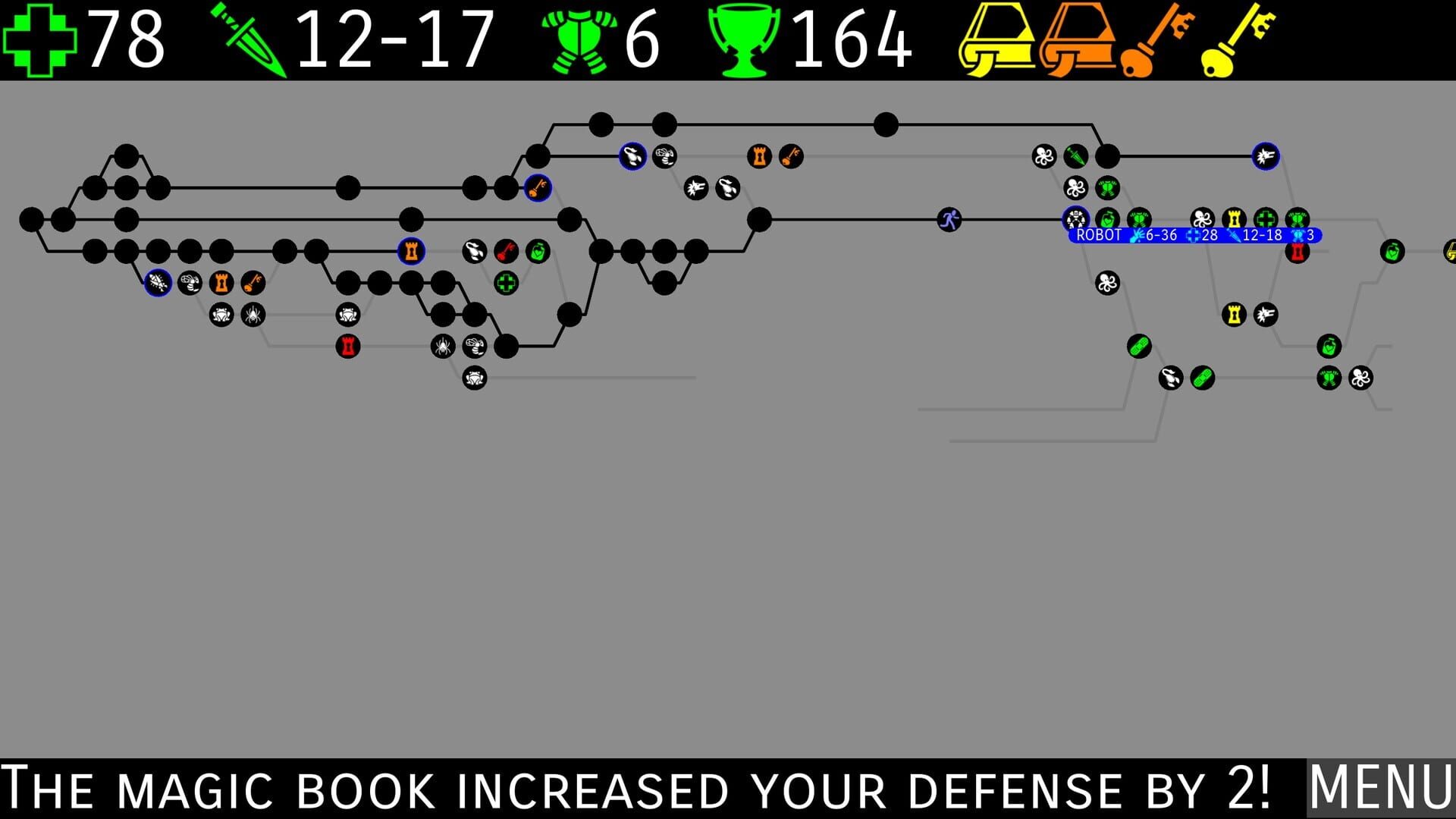 Avoid the Monsters - Screenshot