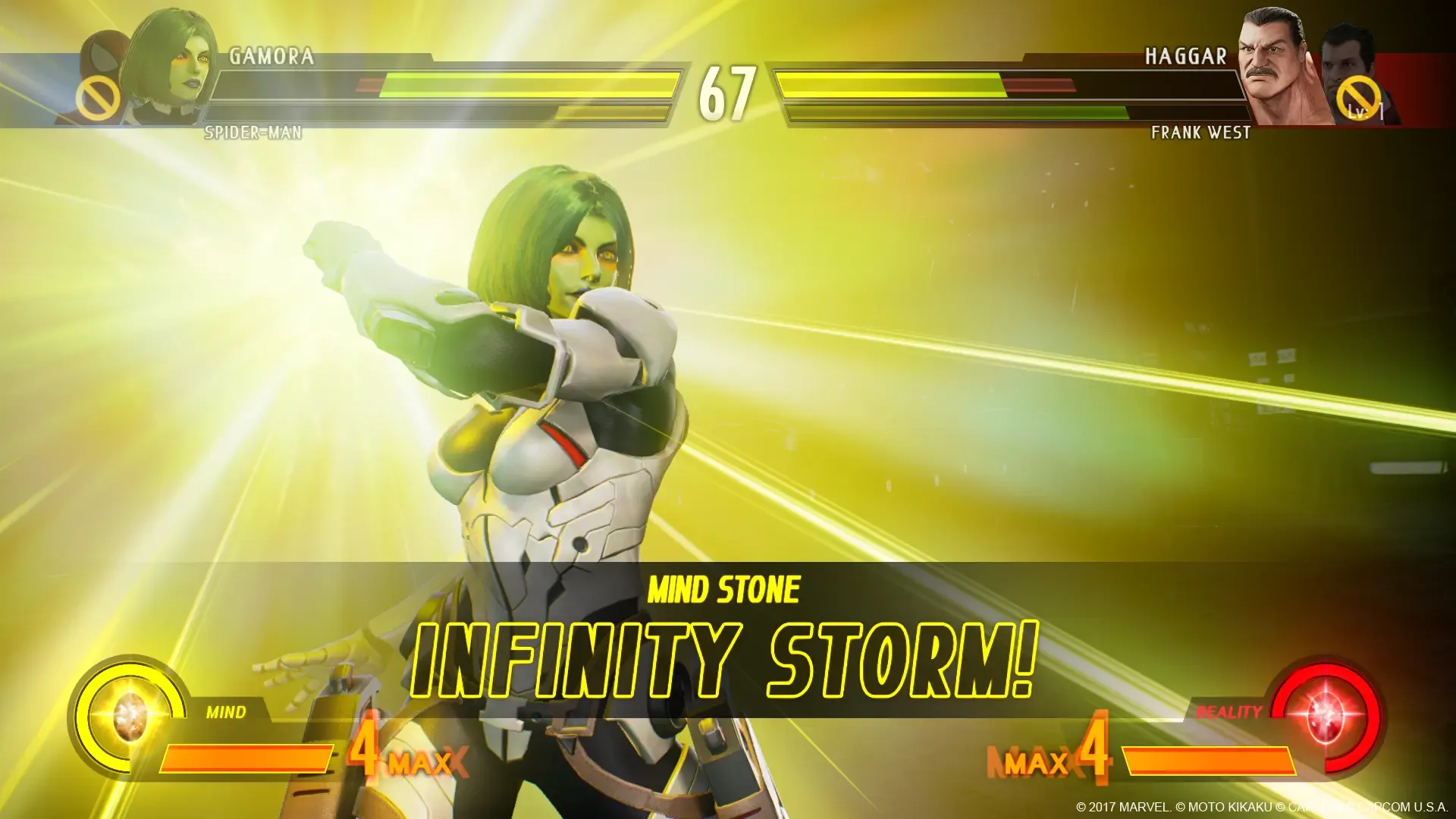 Captura de pantalla - Marvel vs. Capcom: Infinite