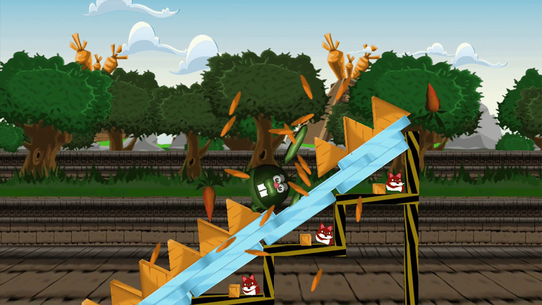 Angry Bunnies: Colossal Carrot Crusade screenshot