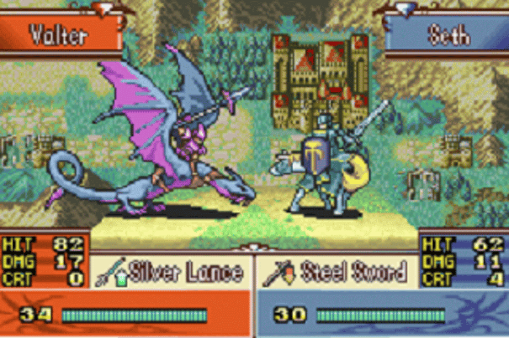 Fire Emblem: The Sacred Stones screenshot