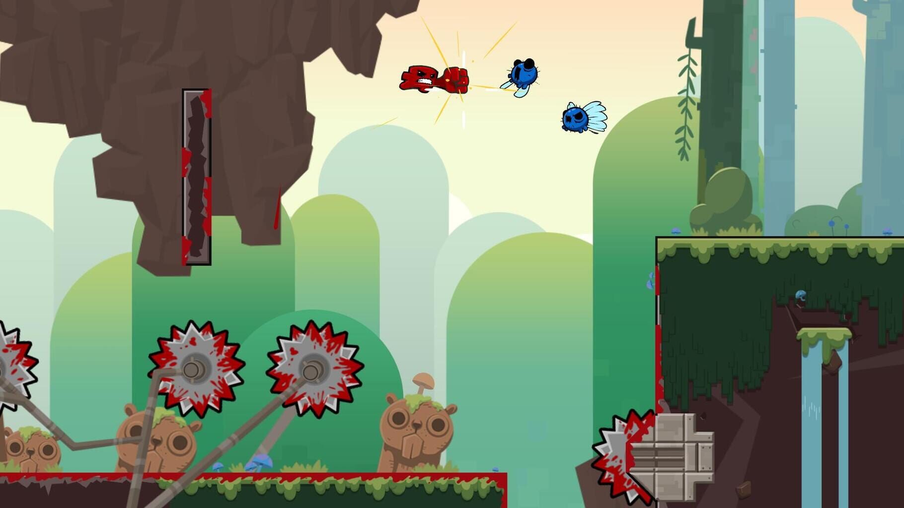 review super meat boy forever