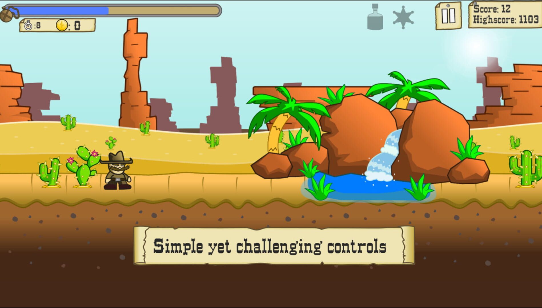 Cactus Jumper - Screenshot