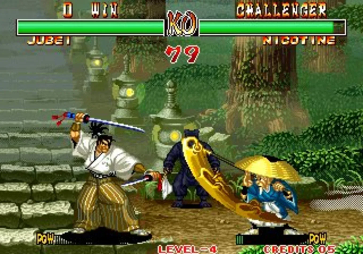 Captura de pantalla - Samurai Shodown II