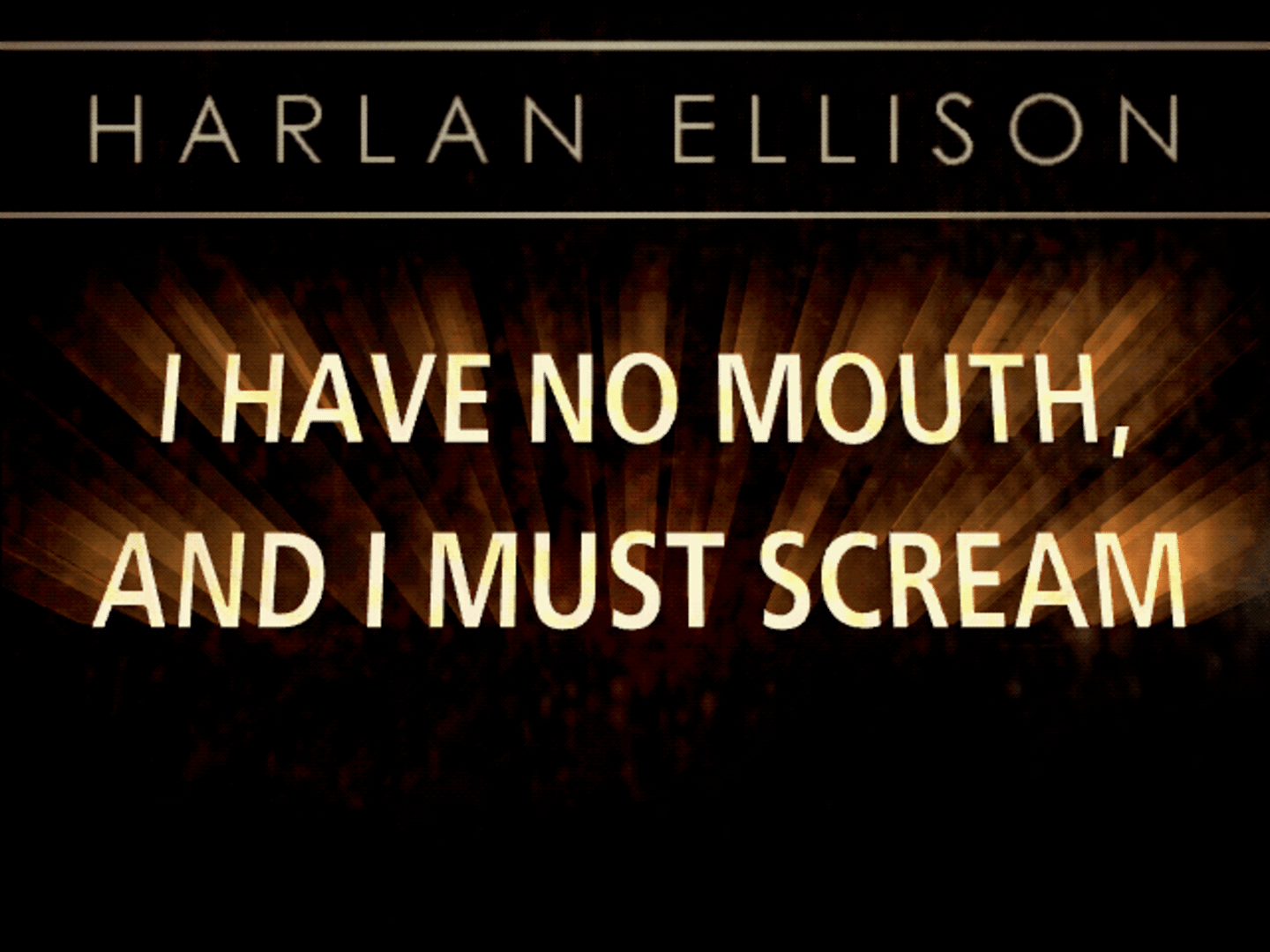 I Have No Mouth, and I Must Scream (1995)