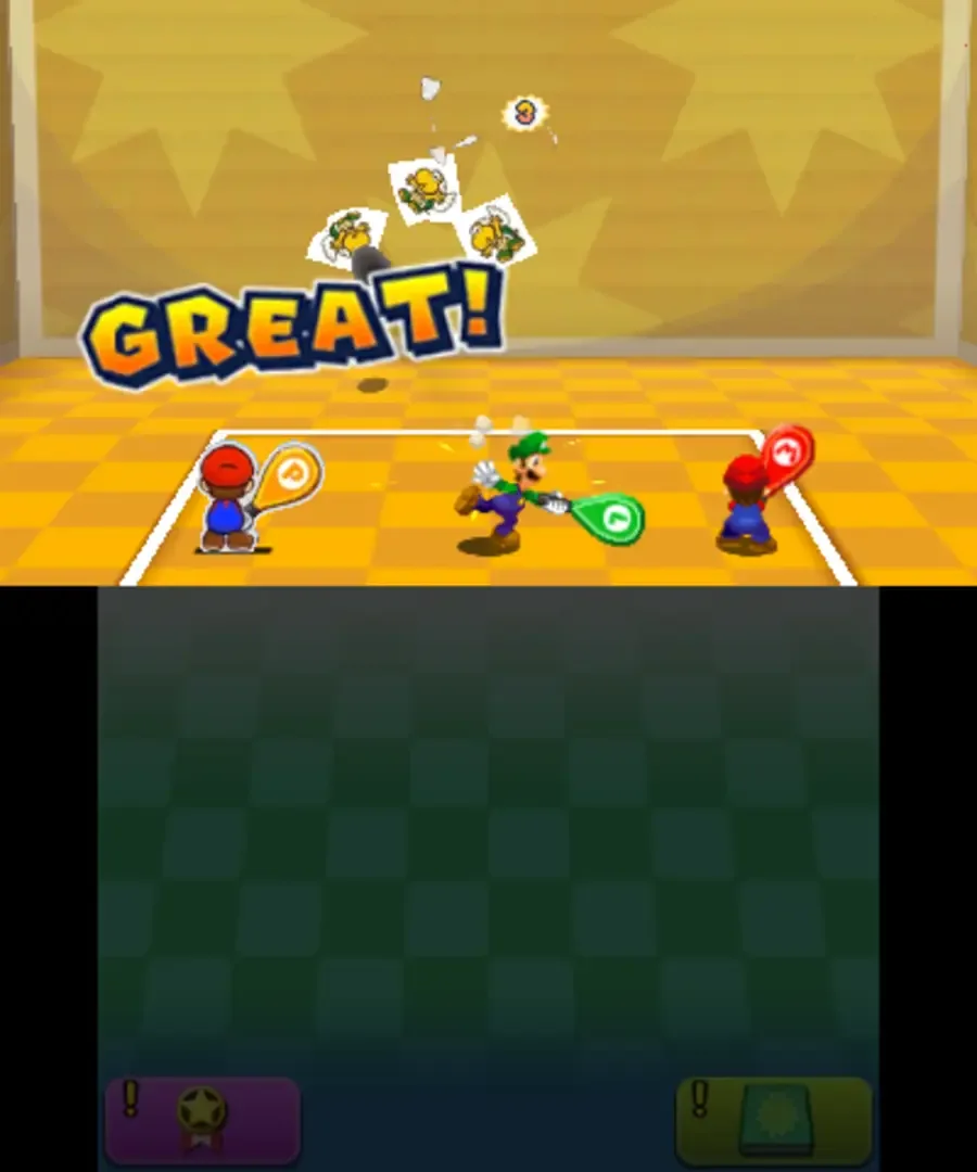 Captura de pantalla - Mario & Luigi: Paper Jam