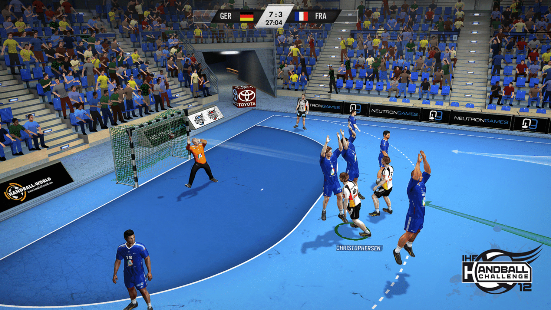 IHF Handball Challenge 12 screenshot