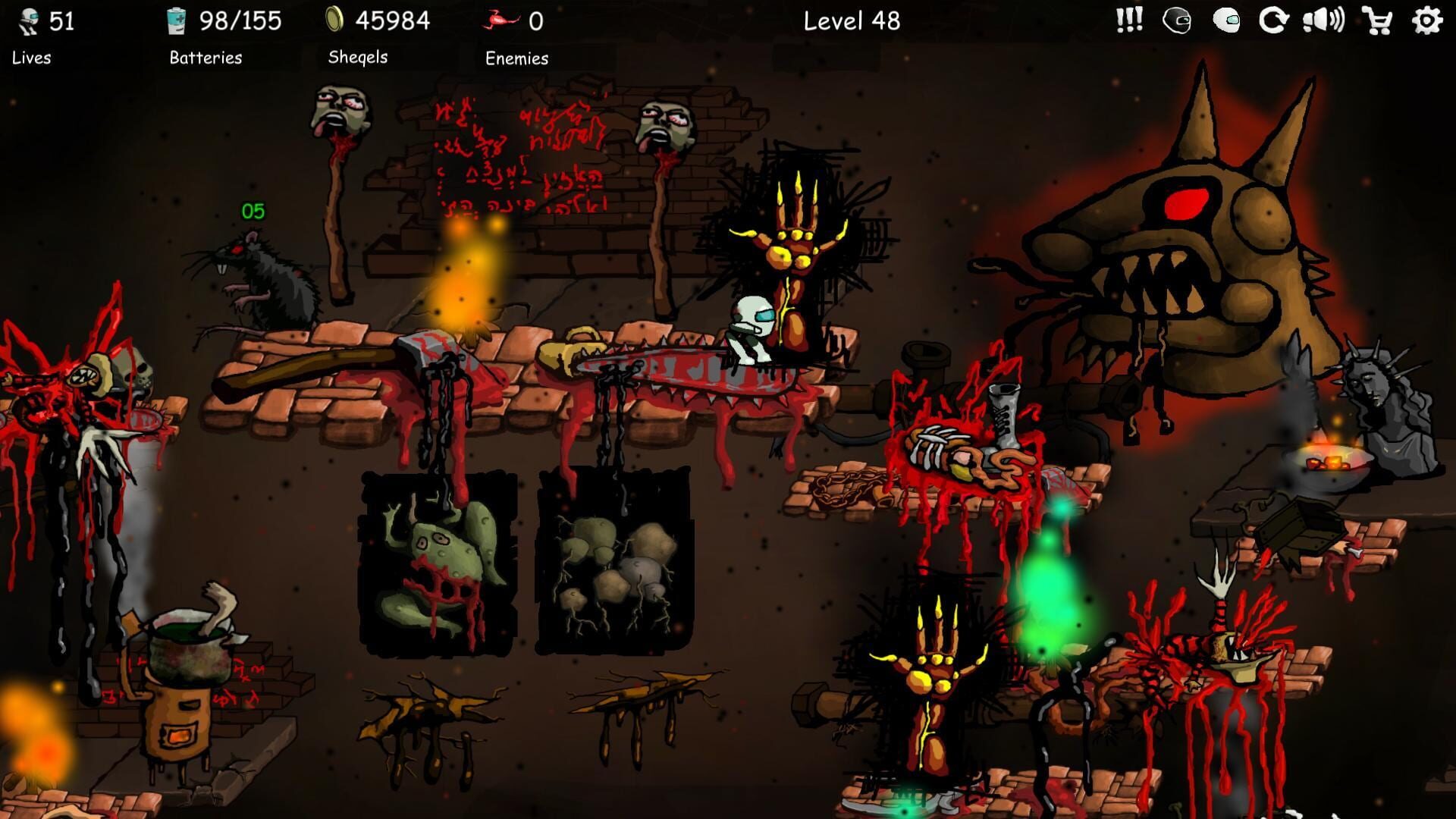 Chaos and the White Robot - Screenshot