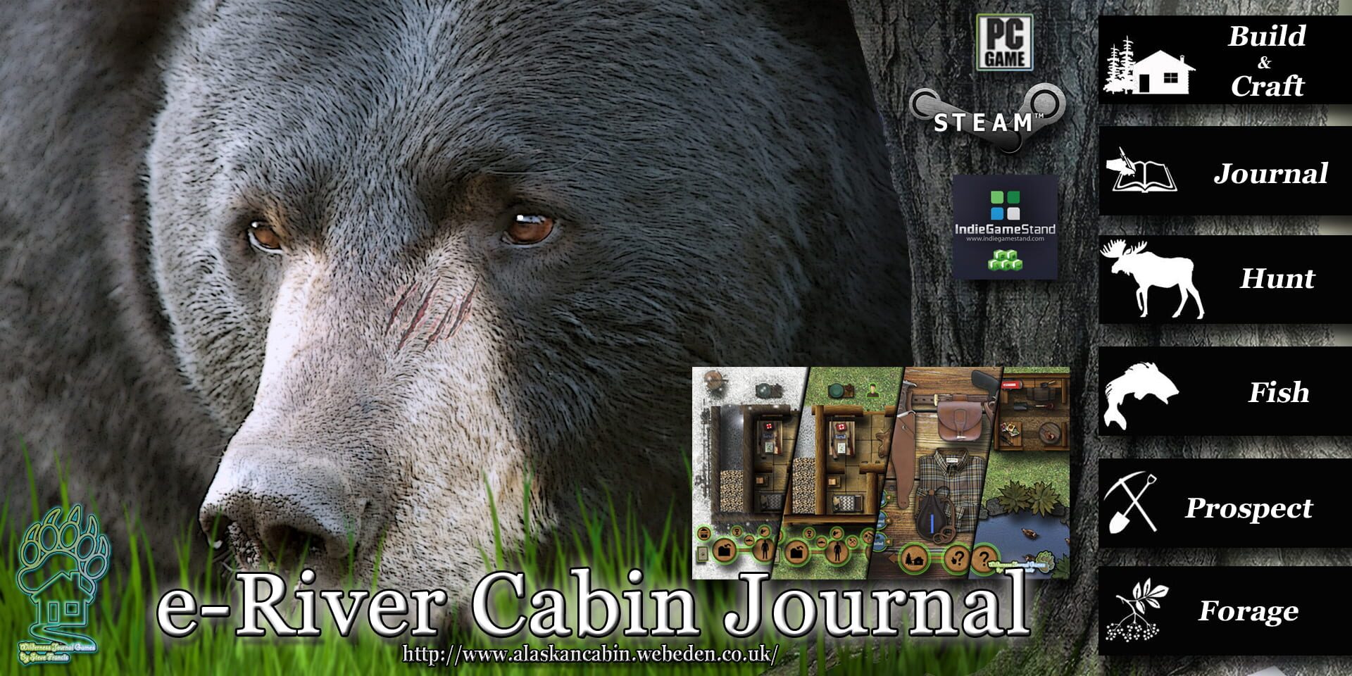 e-River Cabin Journal - Screenshot