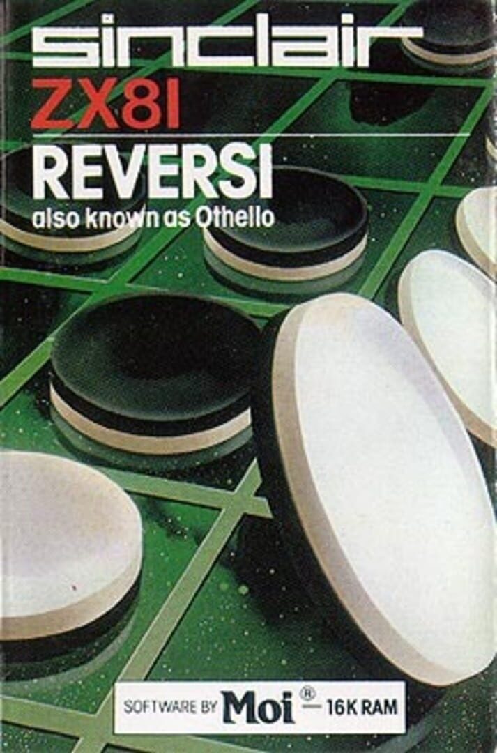 Jeu : Reversi also known as Othello