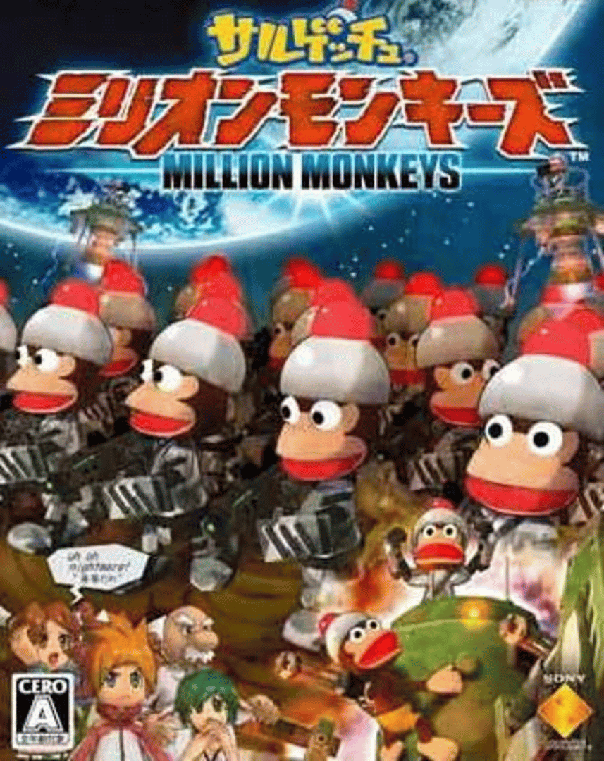 Ape Escape: Million Monkeys Cover