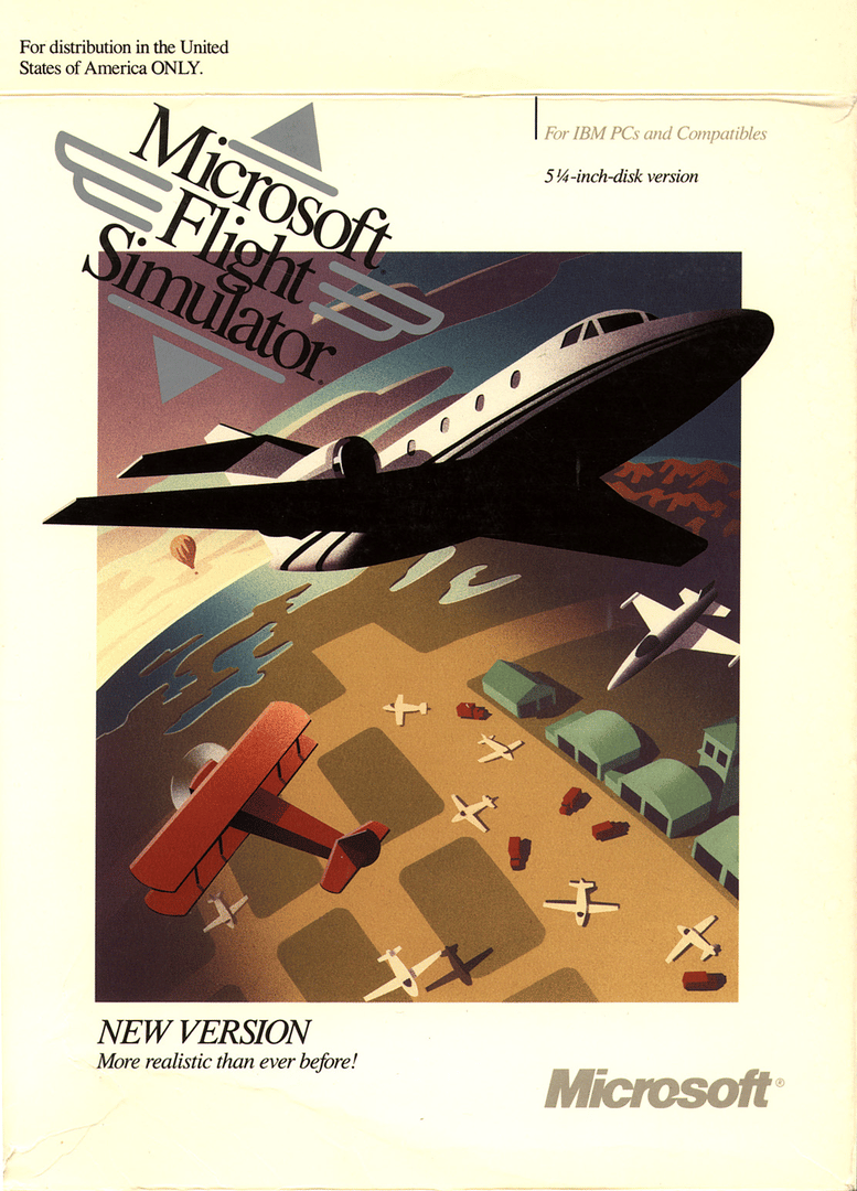 Microsoft Flight Simulator 4.0 Cover