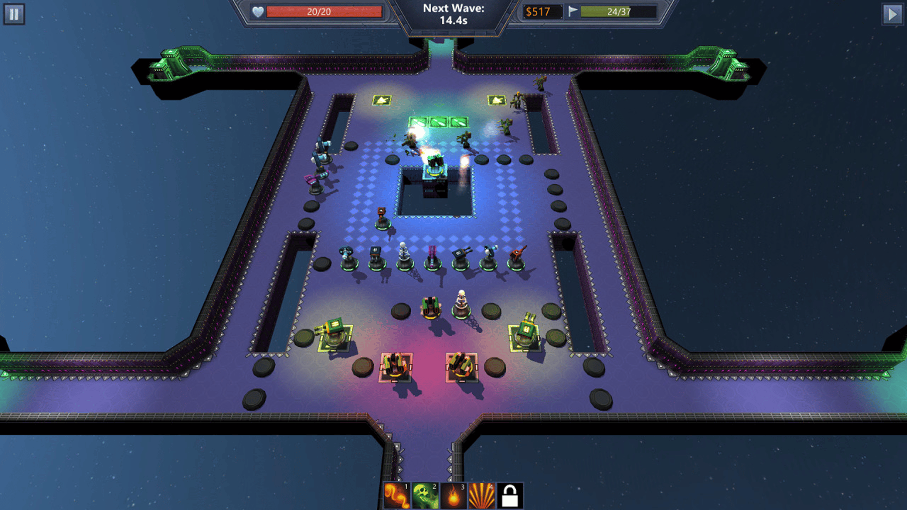 Cyborg Tower Defense screenshot