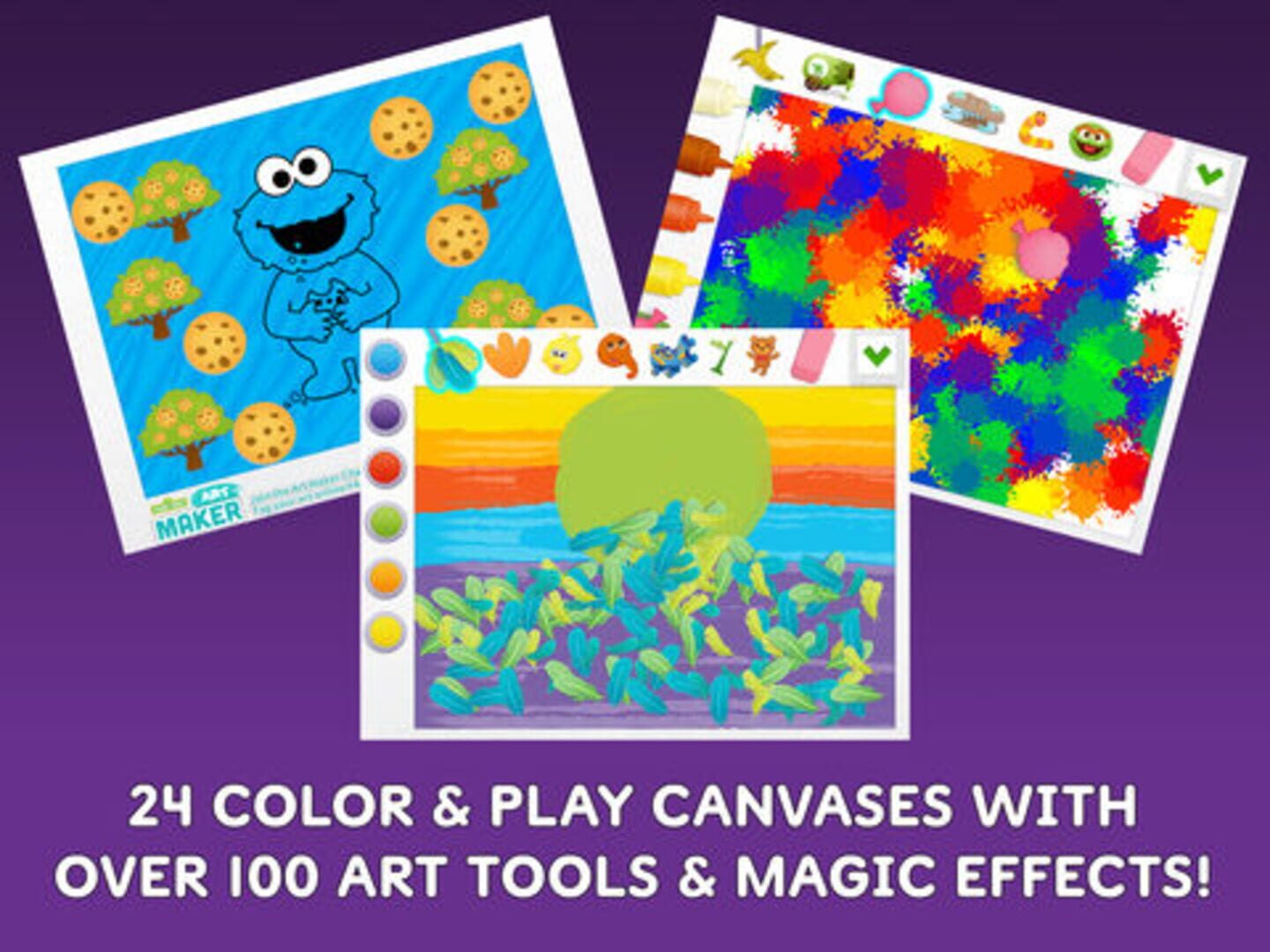 Sesame Street Art Maker - Screenshot