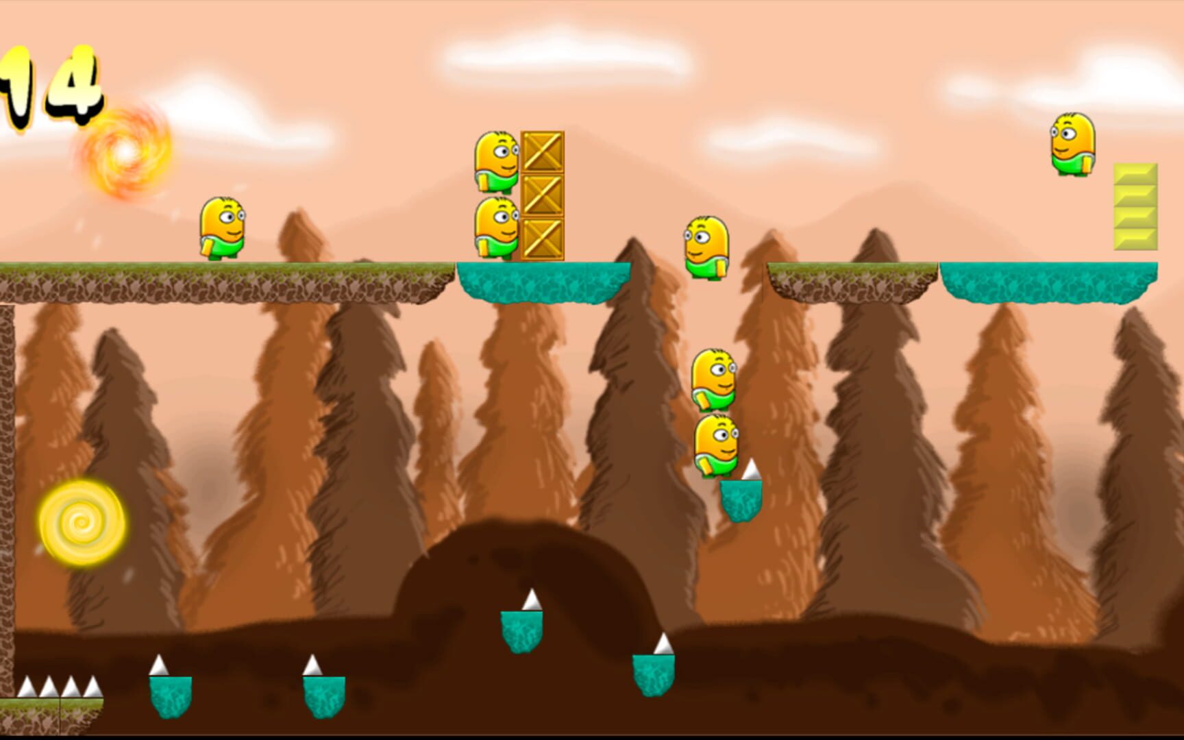 Clone Adventures - Screenshot