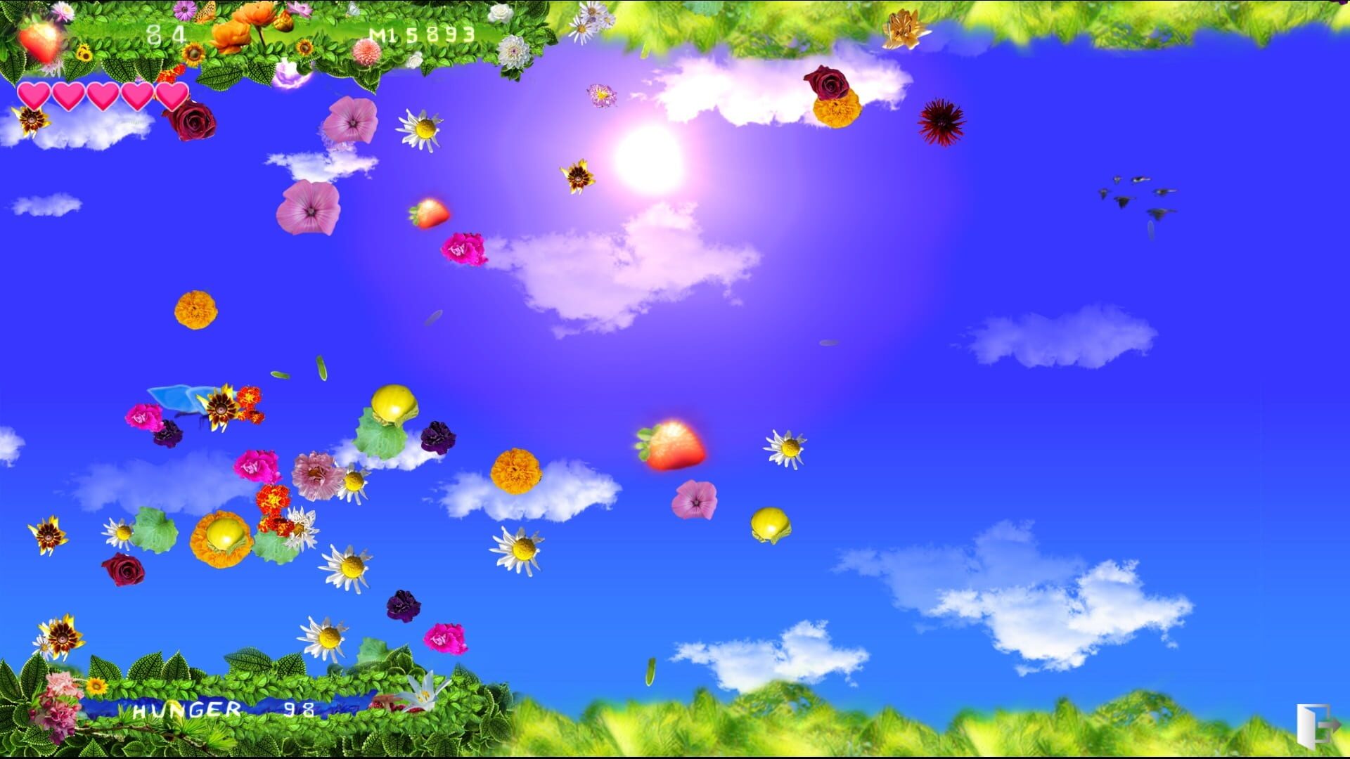Fly of butterfly - Screenshot