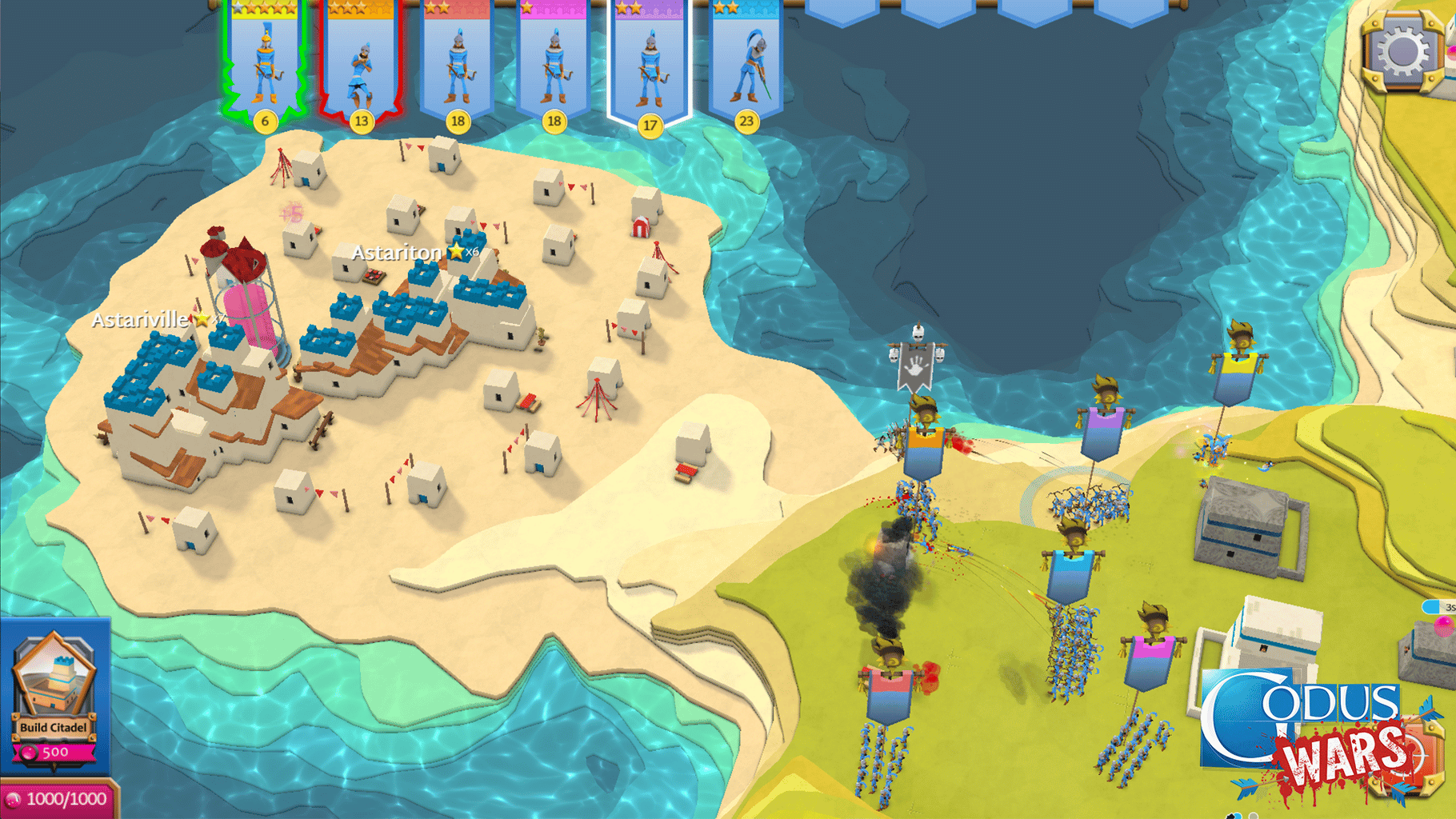 Godus Wars screenshot