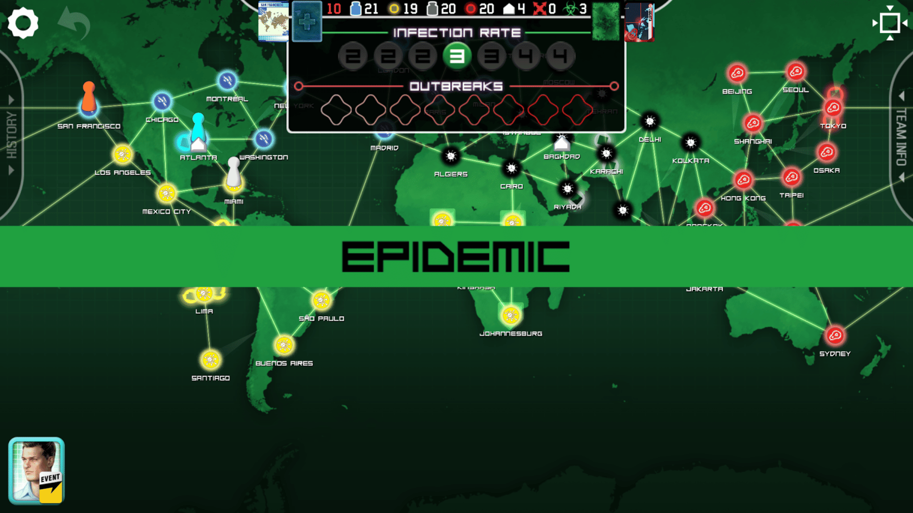 Pandemic: The Board Game screenshot