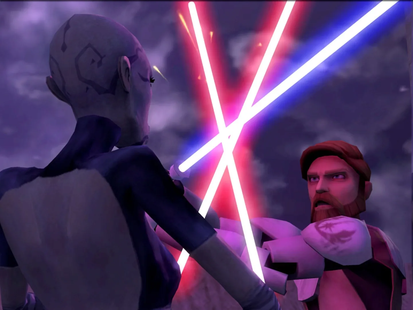 Captura de pantalla - Star Wars: The Clone Wars - Lightsaber Duels