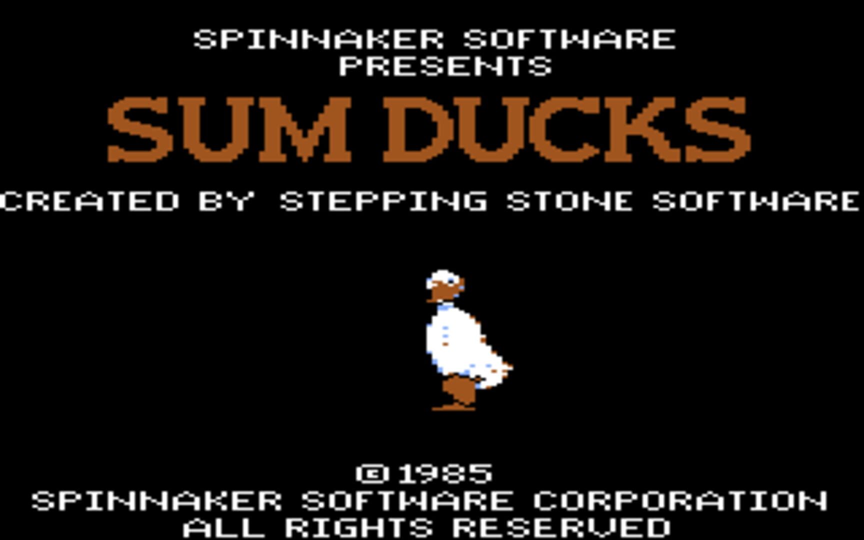 Sum Ducks cover art