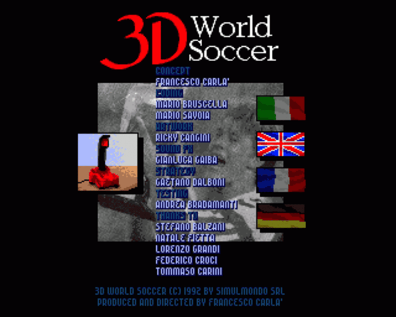 3D World Soccer screenshot