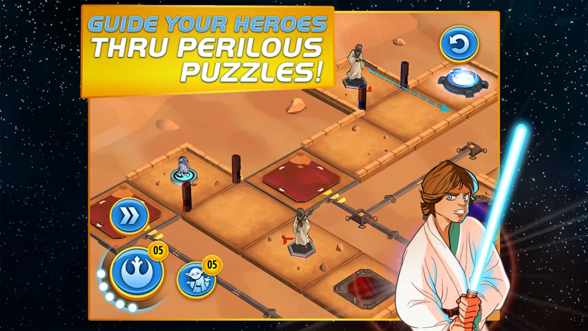 Captura de pantalla - Star Wars: Heroes Path