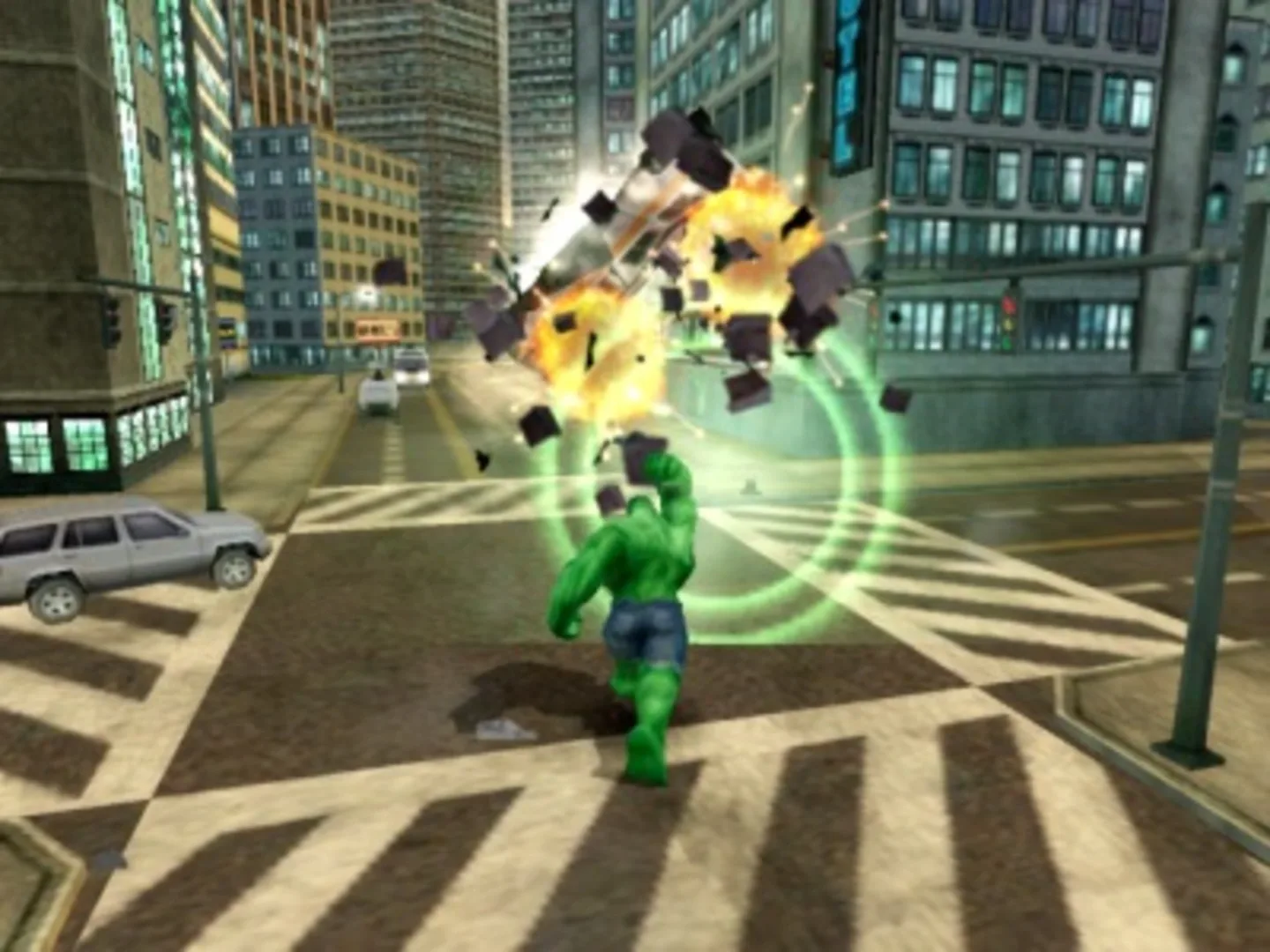 Captura de pantalla - The Incredible Hulk: Ultimate Destruction