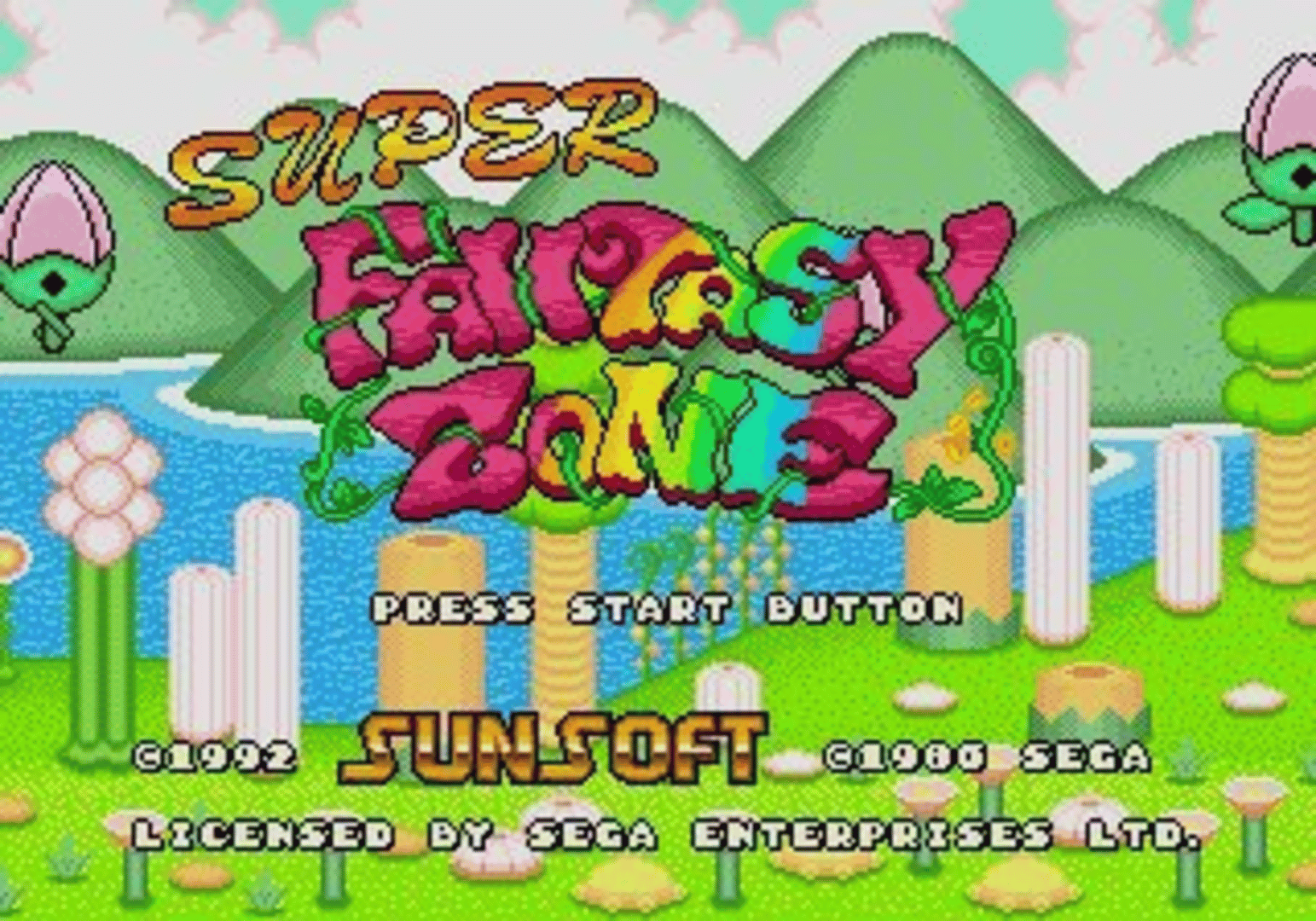 Super Fantasy Zone screenshot