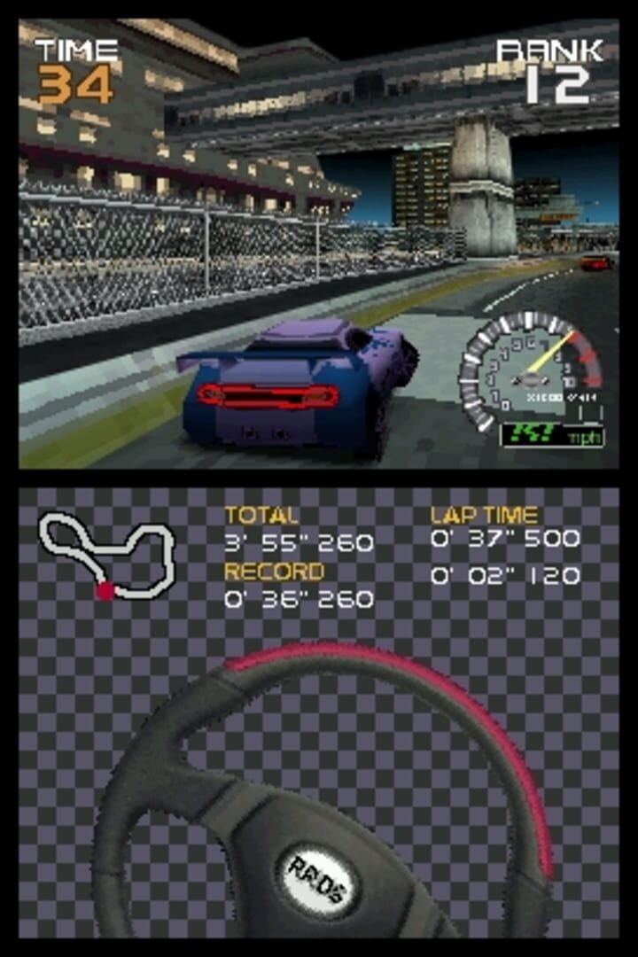 Captura de pantalla - Ridge Racer DS