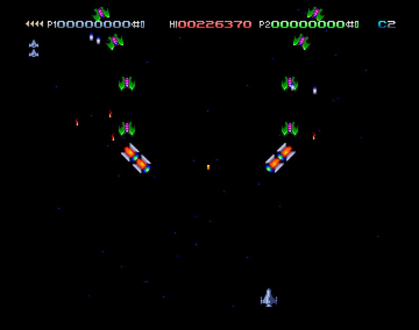 Captura de pantalla - Deluxe Galaga