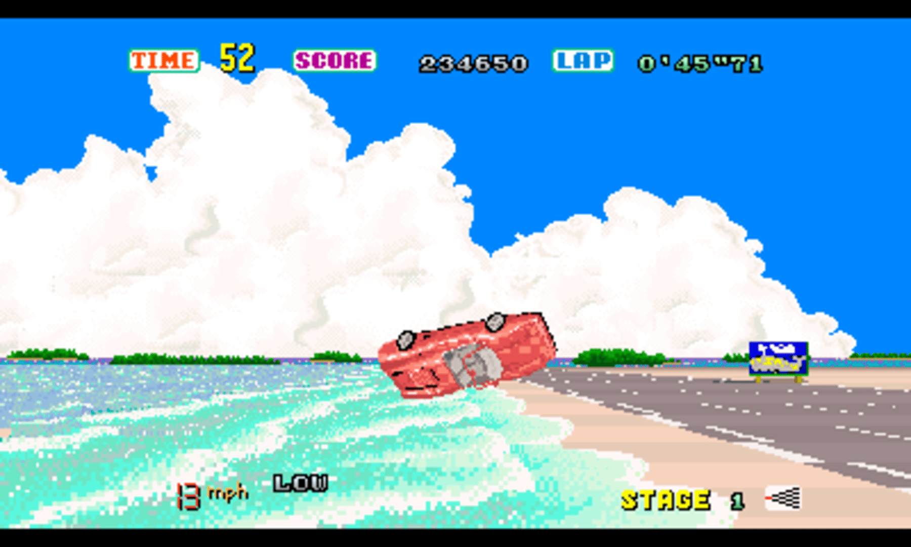 3D OutRun screenshot