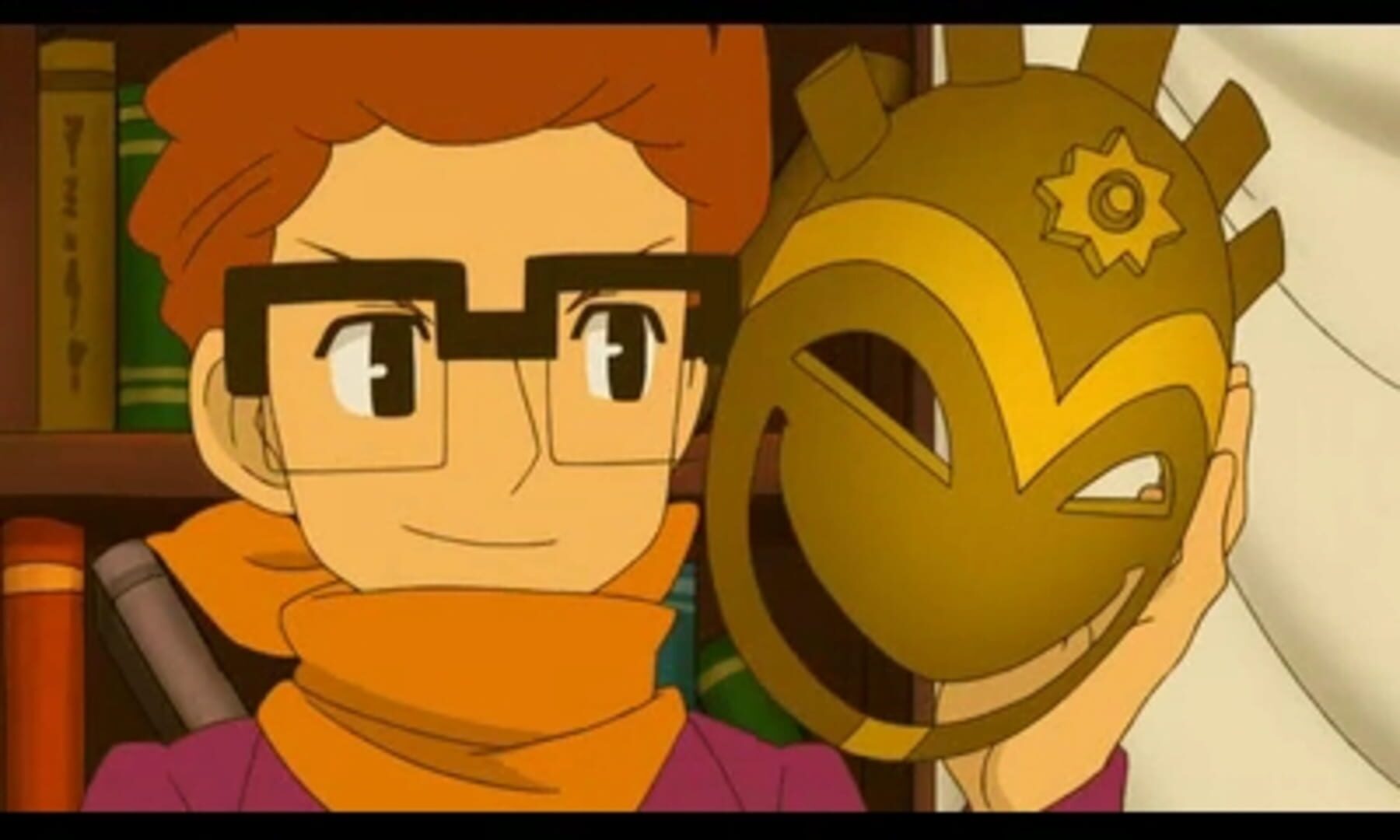 Captura de pantalla - Professor Layton and the Miracle Mask