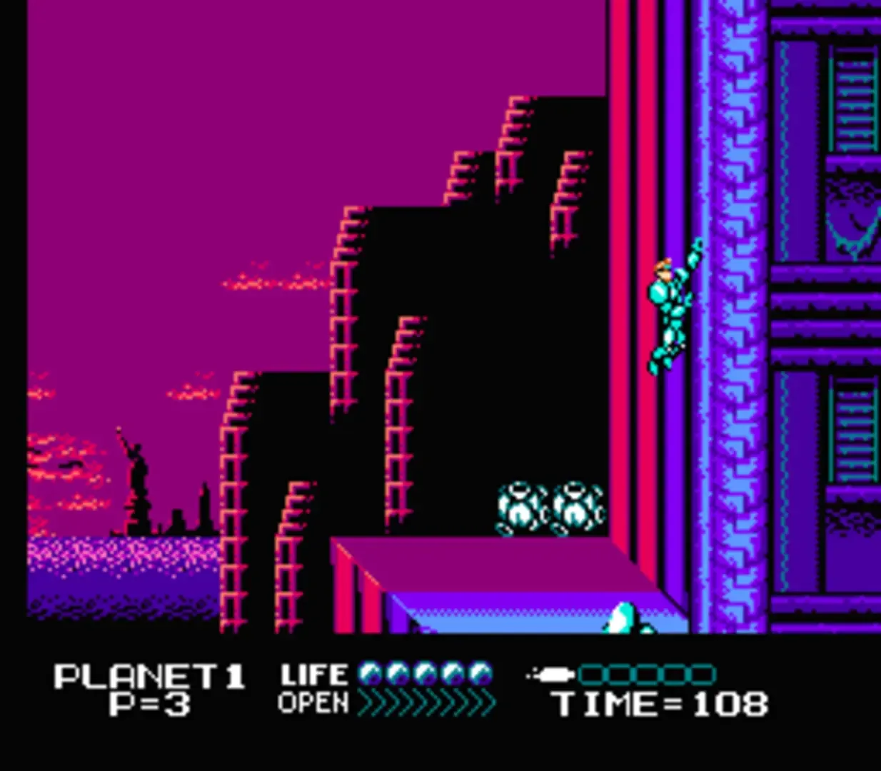 Captura de pantalla - Street Fighter 2010: The Final Fight