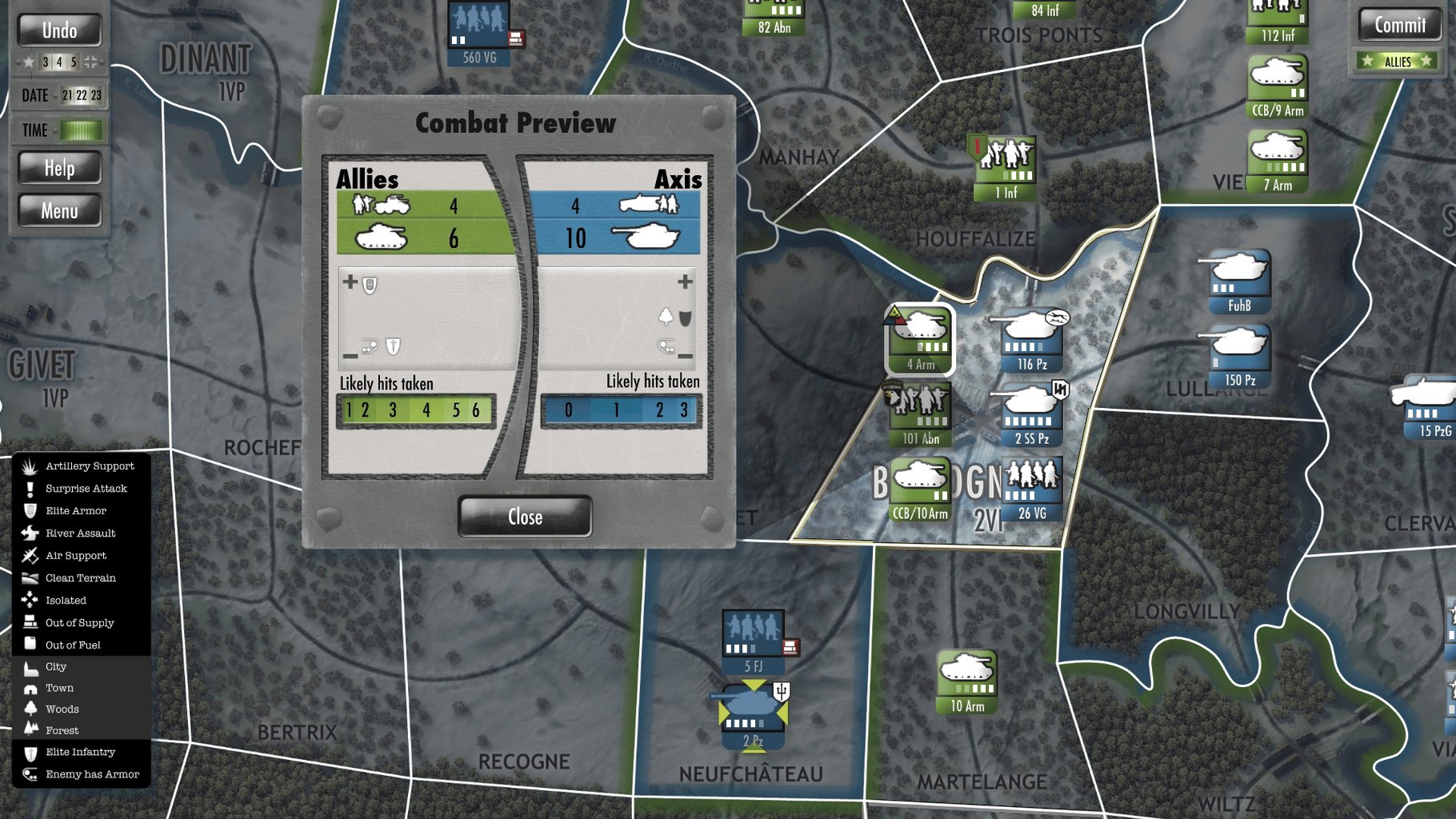 Battle of the Bulge screenshot