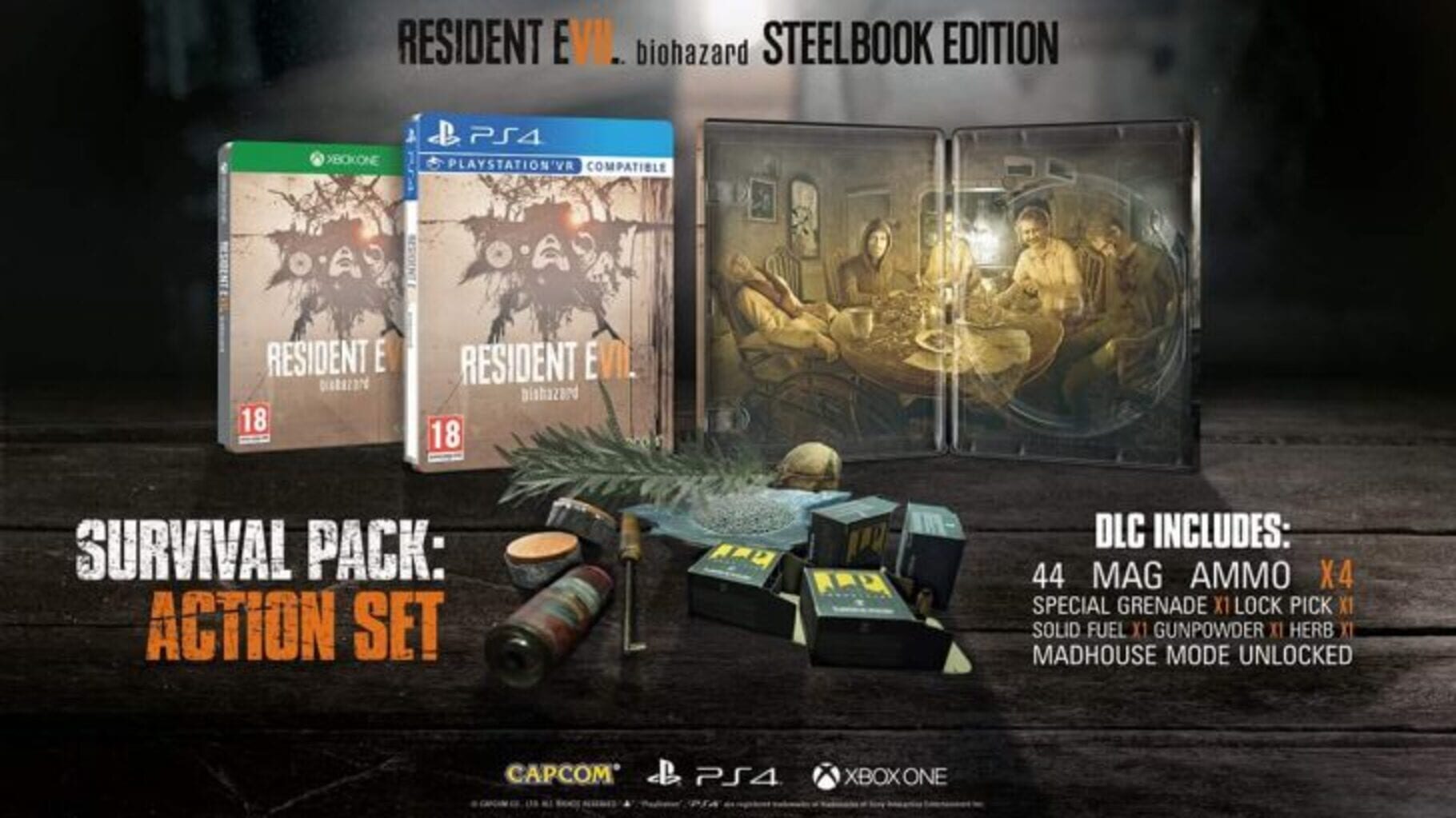 Captura de pantalla - Resident Evil 7: Biohazard - Steelbook Edition