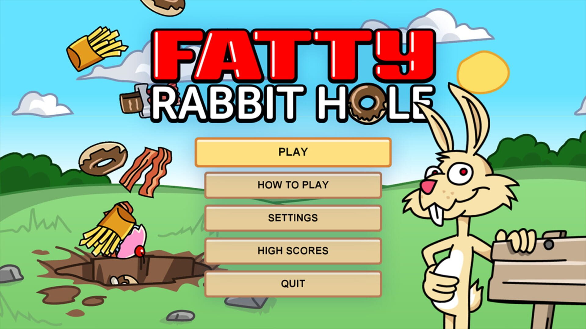 Fatty Rabbit Hole - Screenshot