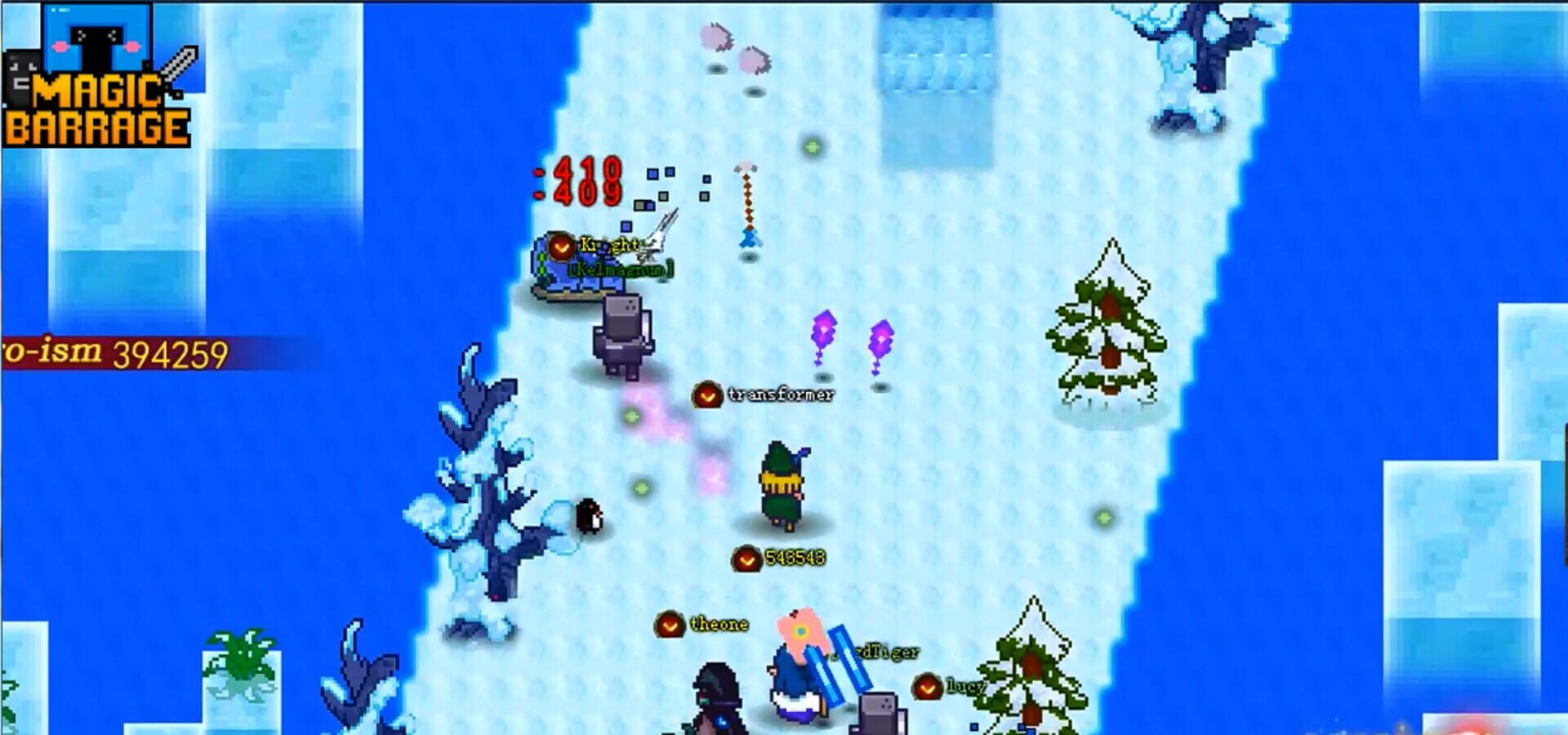 Magic Barrage - Bitferno - Screenshot