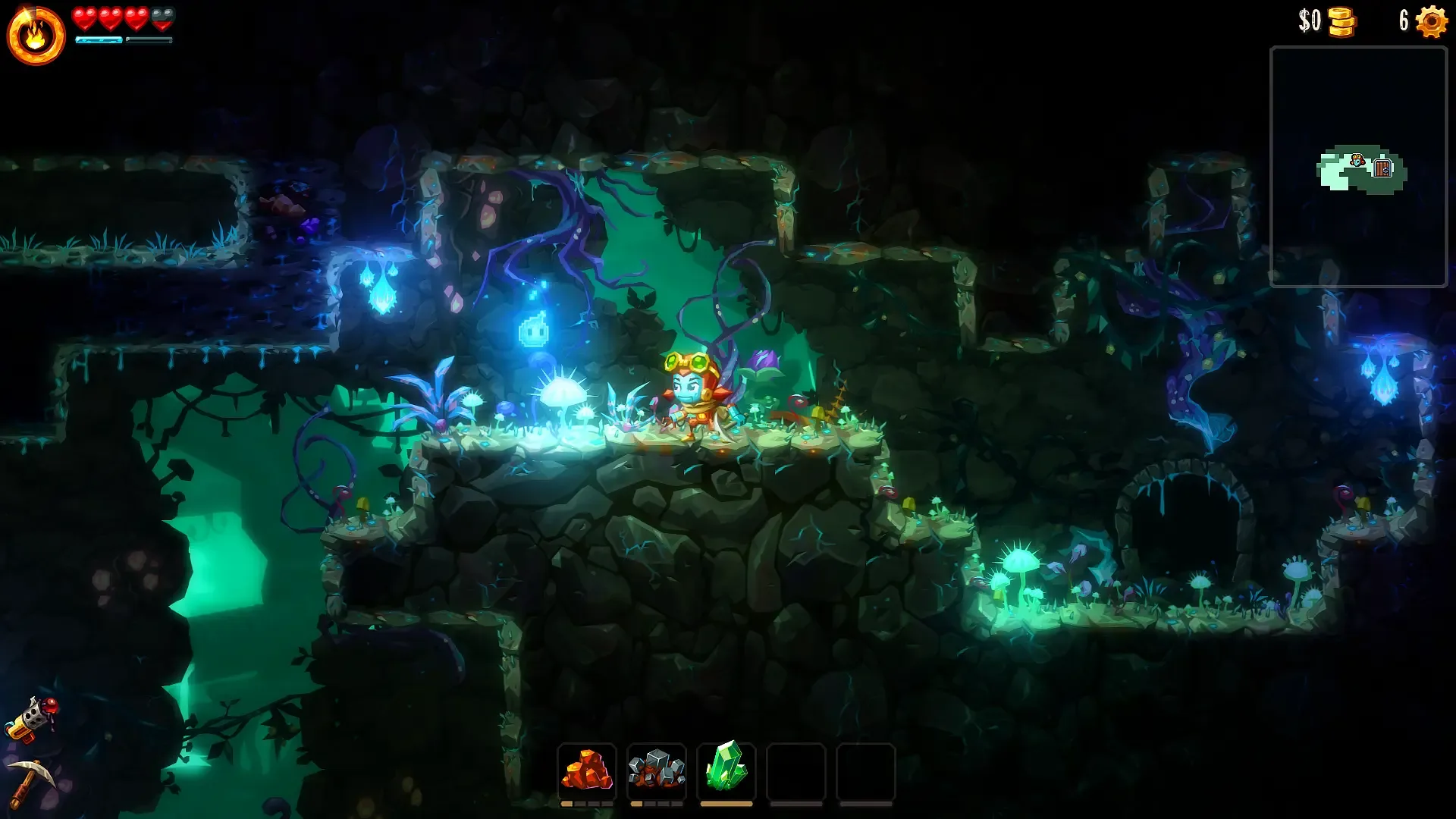 Captura de pantalla - SteamWorld Dig 2