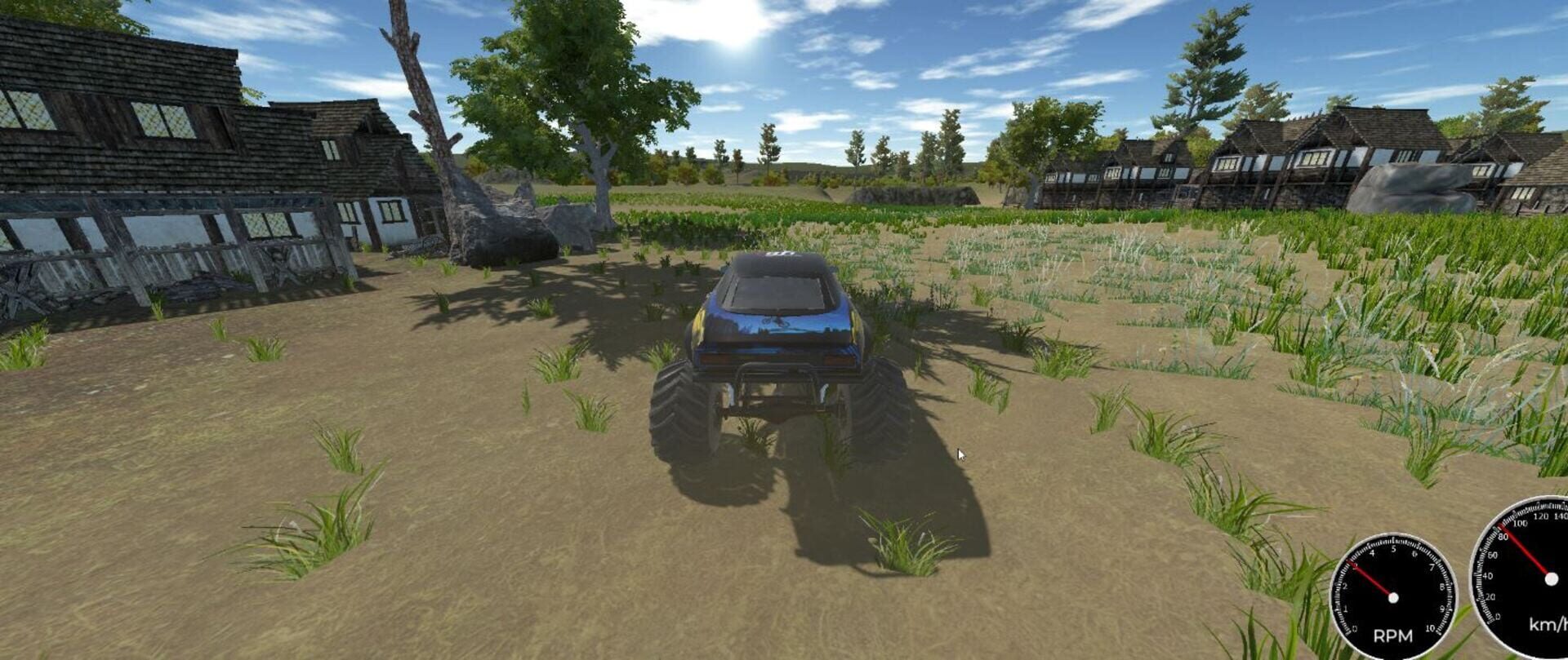 Monster Truck Drive - Screenshot