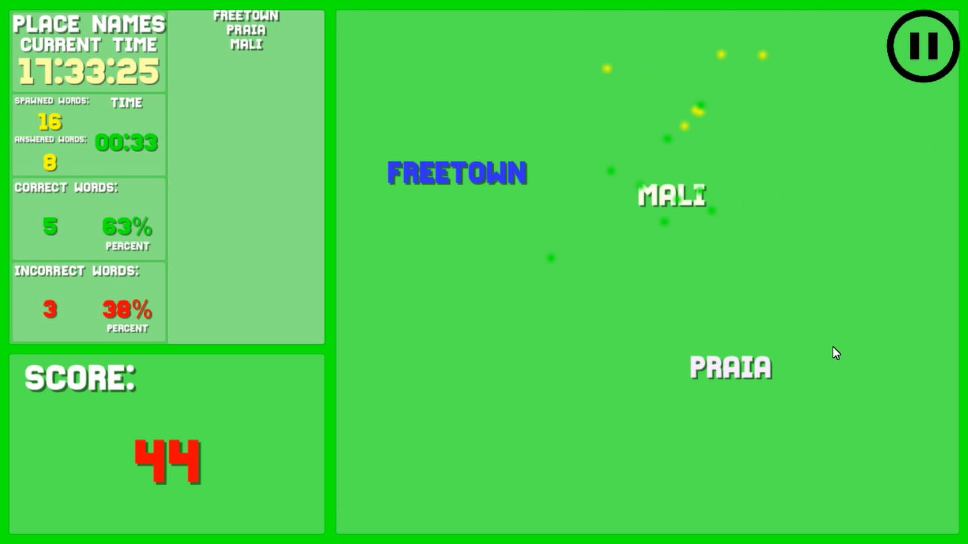 Type - Screenshot
