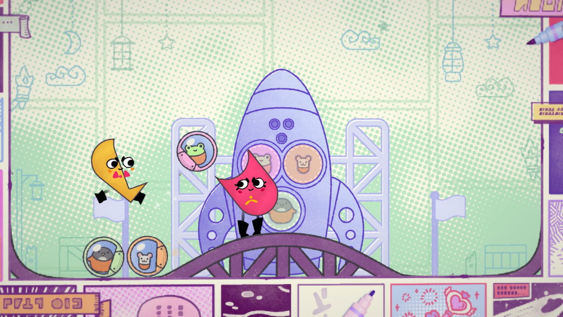 Snipperclips Plus: Cut It Out, Together! screenshot