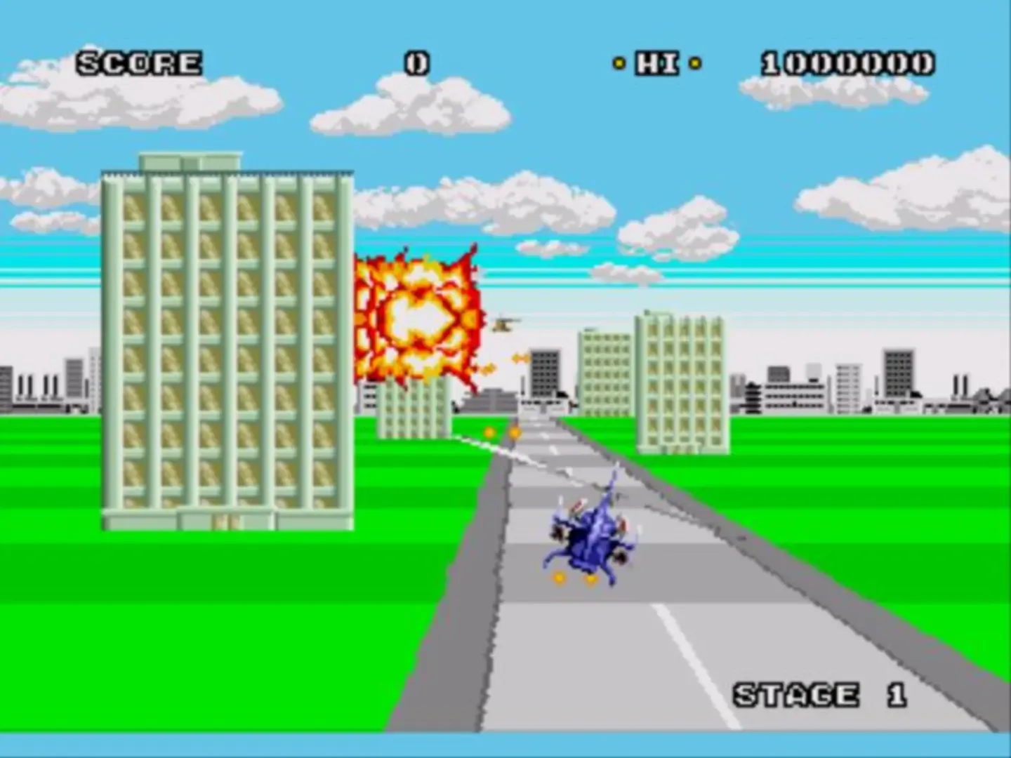 Captura de pantalla - Super Thunder Blade