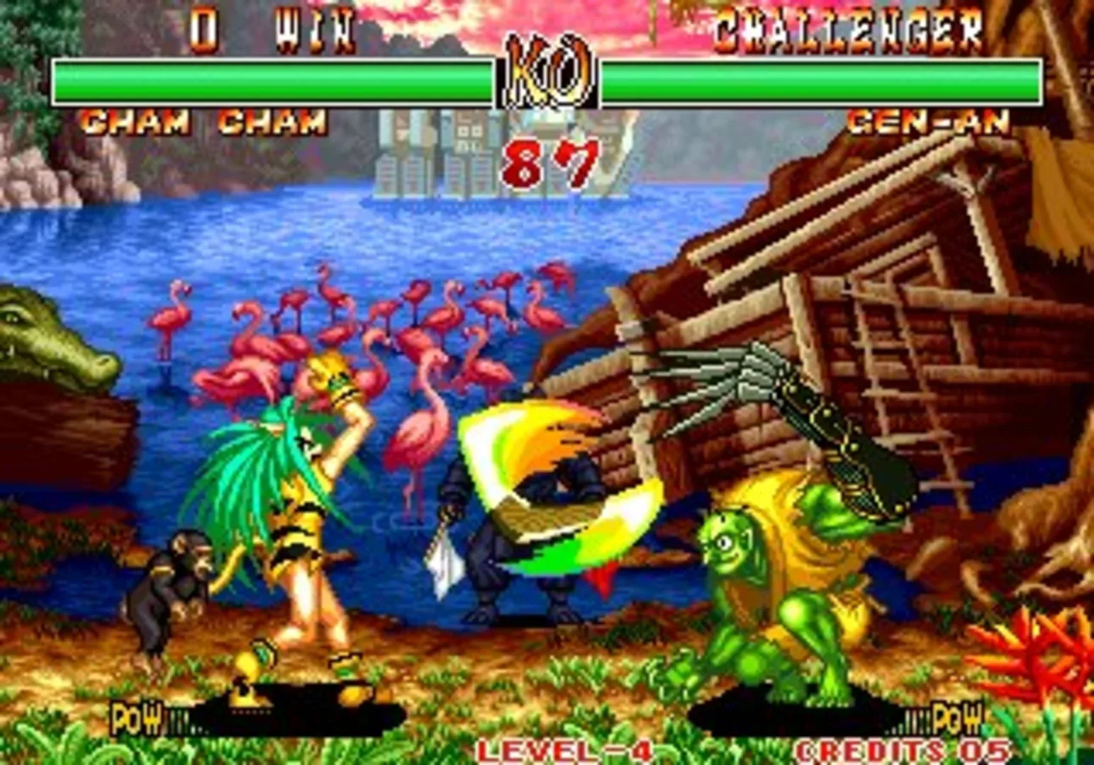Captura de pantalla - Samurai Shodown II