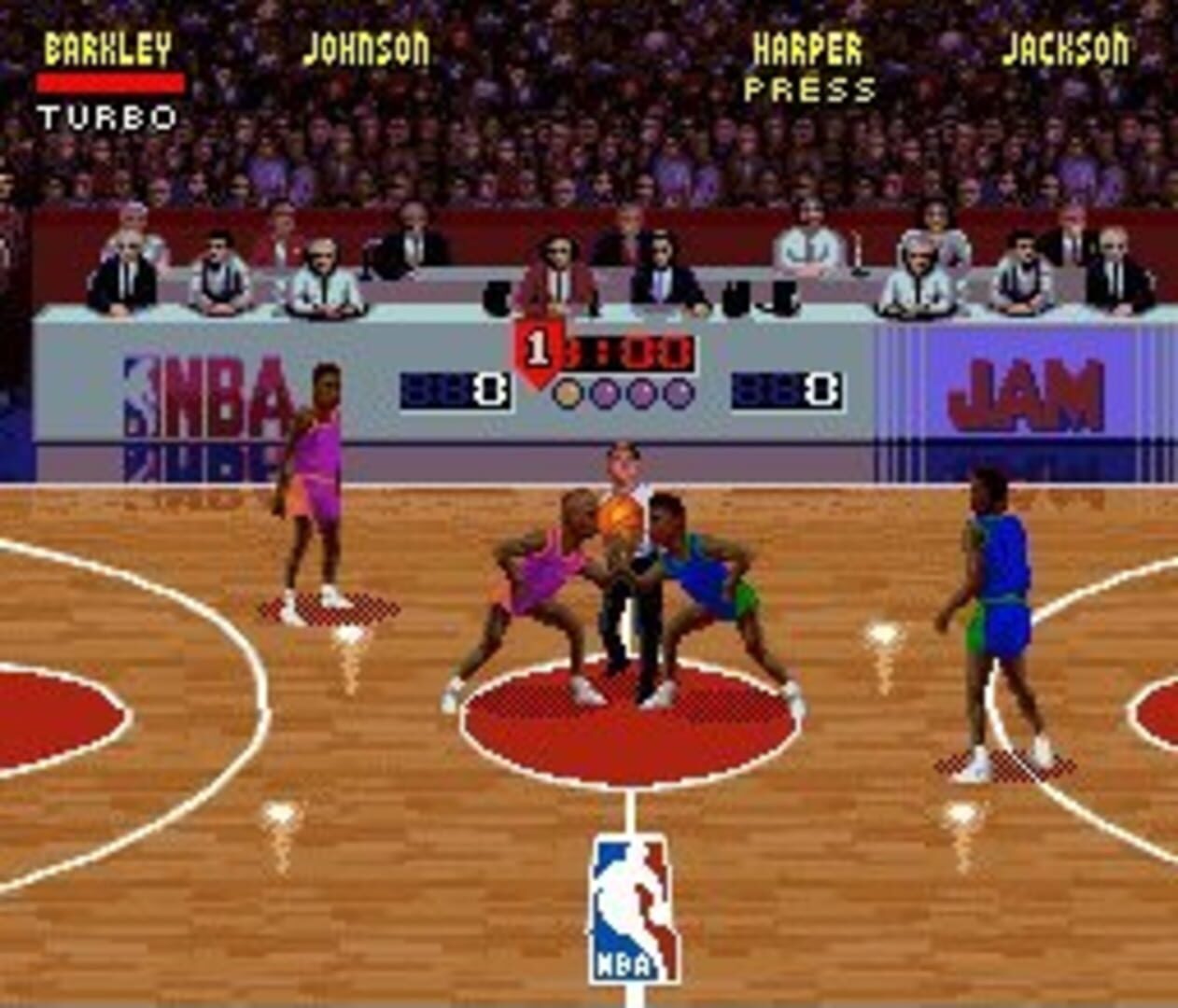 Captura de pantalla - NBA Jam