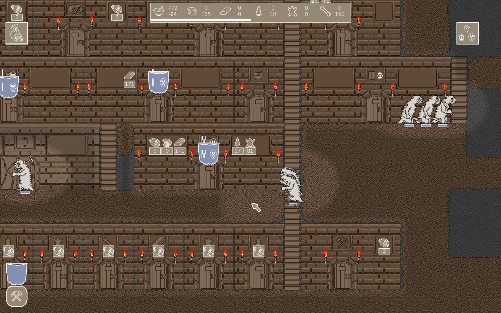 Kings under the hill - Screenshot
