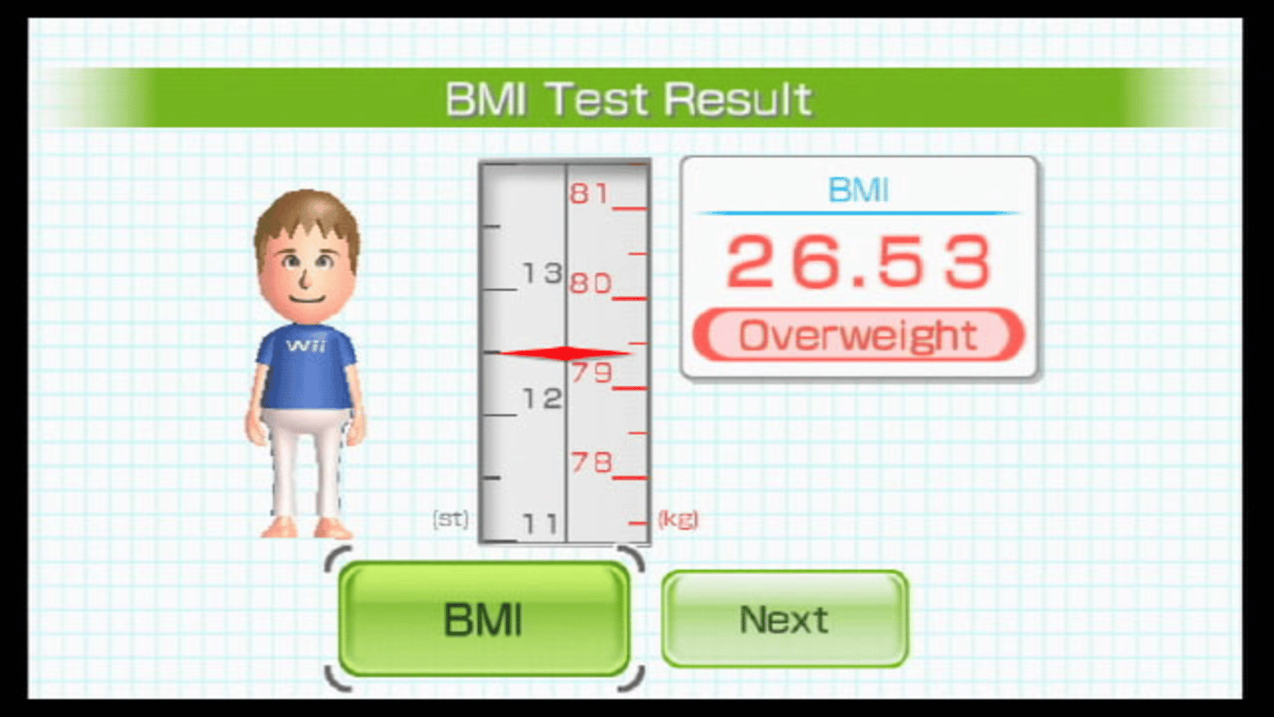 Wii Fit screenshot