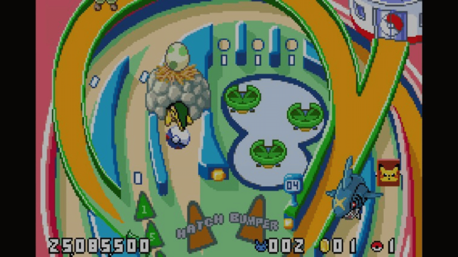 Pokémon Pinball: Ruby & Sapphire screenshot