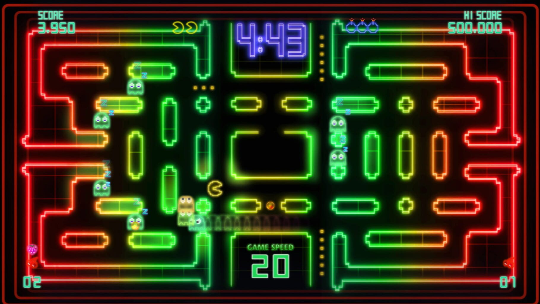 Captura de pantalla - Pac-Man: Championship Edition DX+