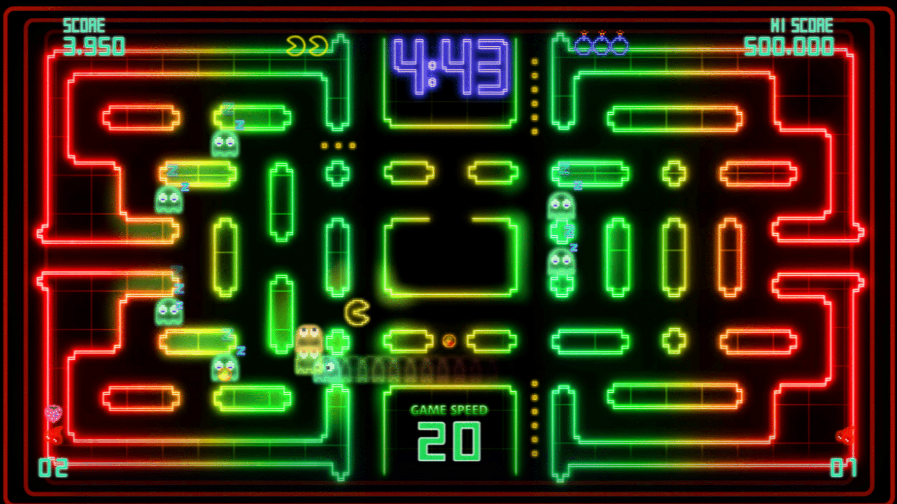 Pac-Man Championship Edition DX+, Software