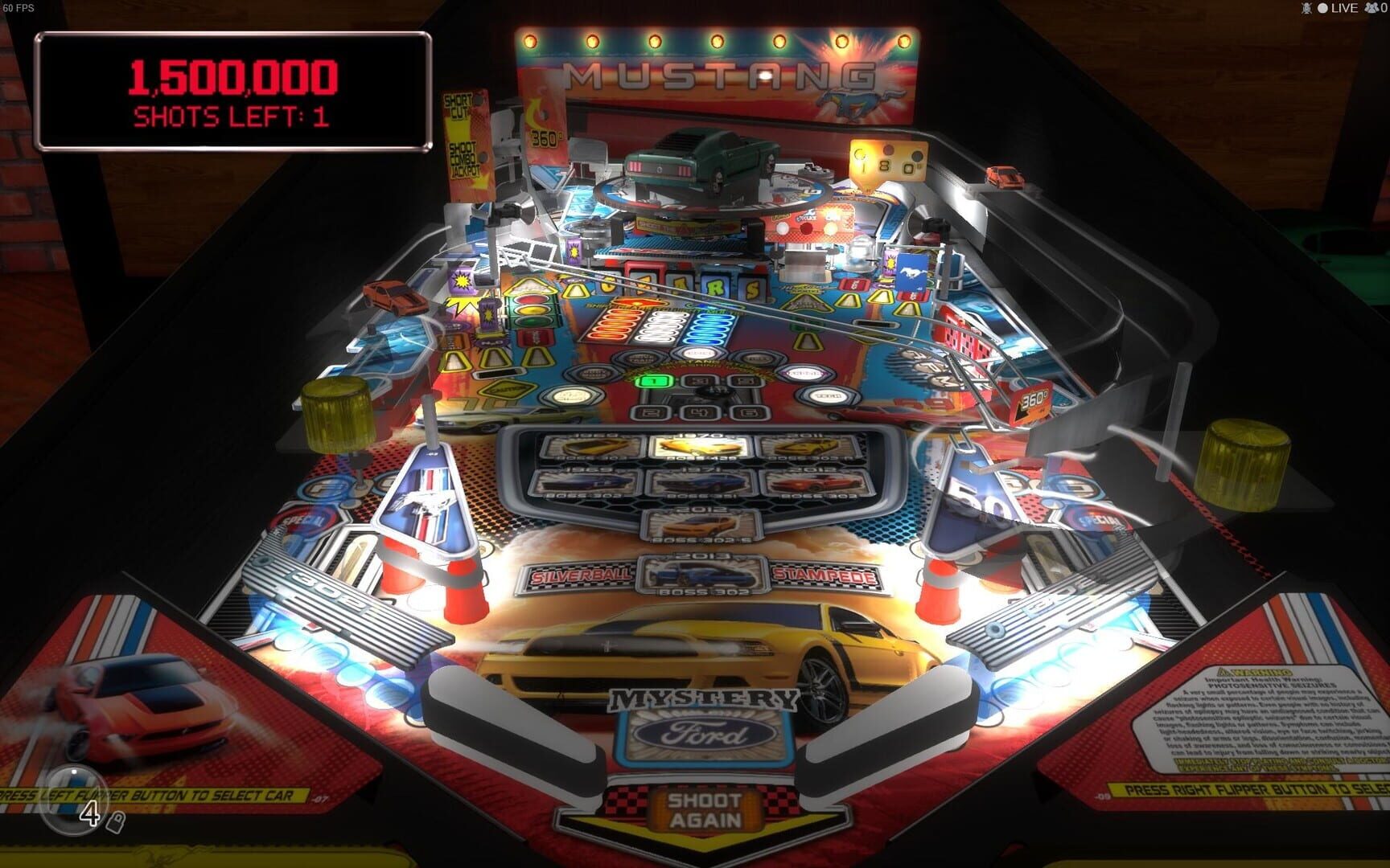 Captura de pantalla - Stern Pinball Arcade